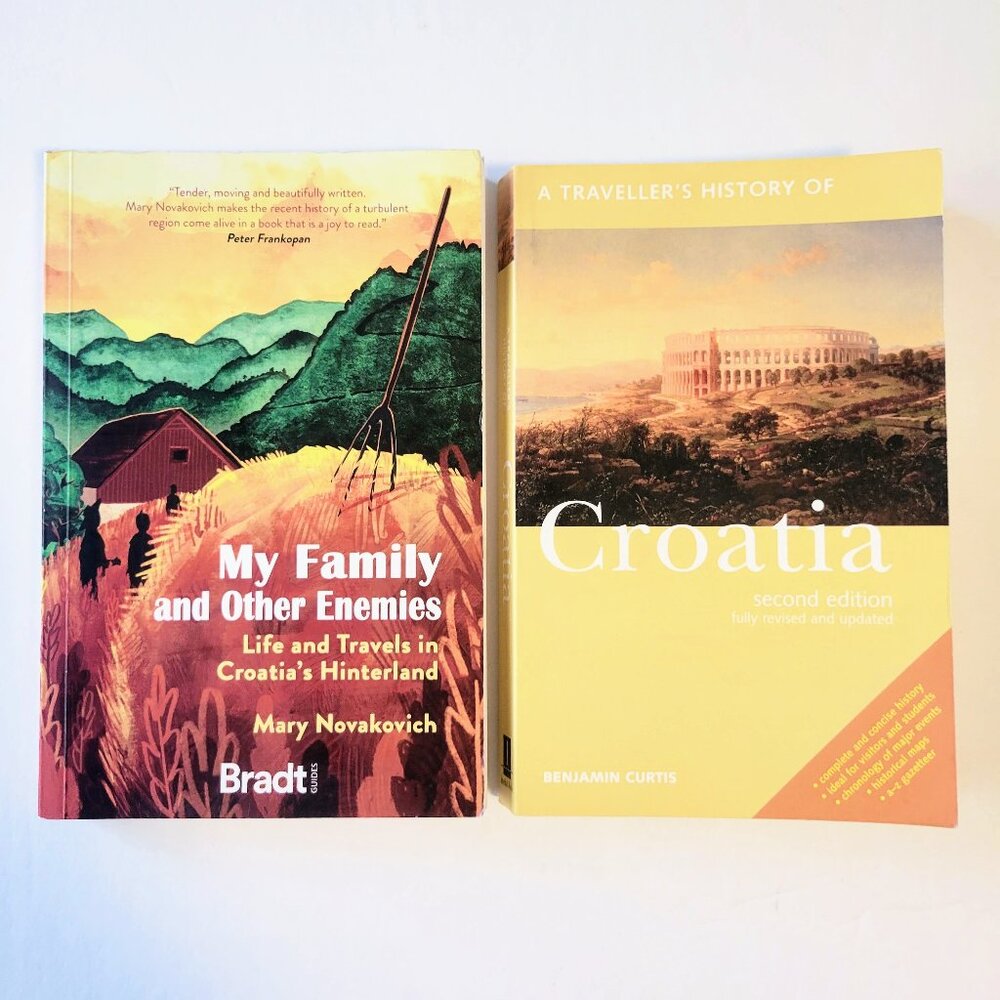 Two Croatia Pre-Travel Books